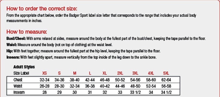 Gildan Shorts Size Chart